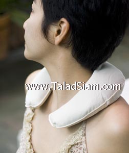 Aromatic herbal neck pillow